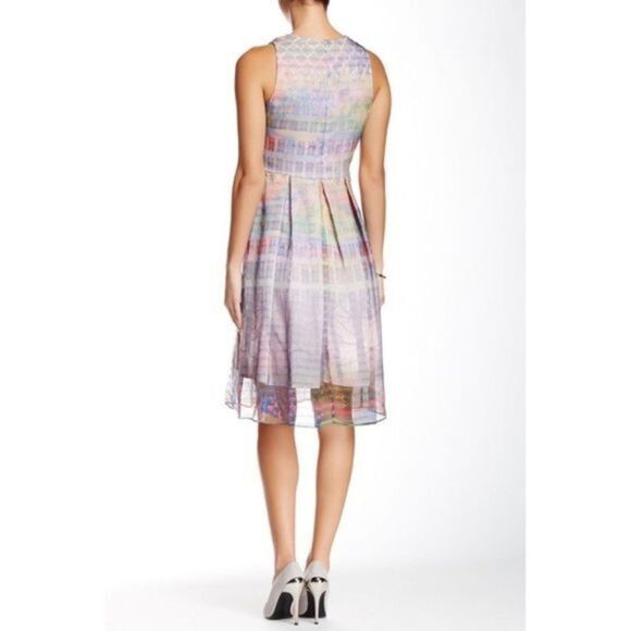 Cynthia Steffe Fit/Flare‎ Cityscape Print Dress - Picture 14 of 14